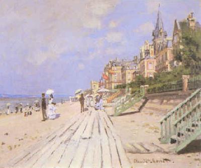 Claude Monet Beach at Trouville